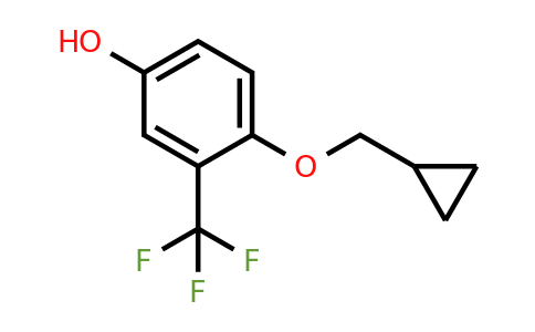 1243463-05-9 | 4-(Cyclopropylmethoxy)-3-(trifluoromethyl)phenol