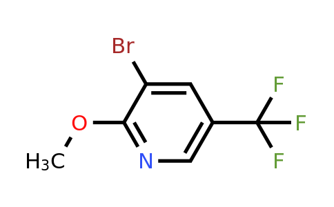 124432-63-9 | 3-Bromo-2-methoxy-5-(trifluoromethyl)pyridine