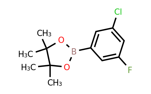 1245524-02-0 | 2-(3-Chloro-5-fluorophenyl)-4,4,5,5-tetramethyl-1,3,2-dioxaborolane