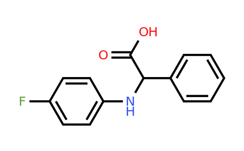 124573-79-1 | 2-((4-Fluorophenyl)amino)-2-phenylacetic acid