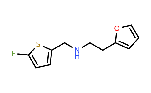 N-((5-Fluorothiophen-2-yl)methyl)-2-(furan-2-yl)ethanamine