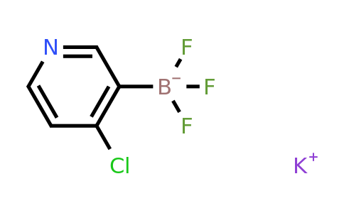 1245906-67-5 | Potassium (4-chloropyridin-3-yl)trifluoroborate