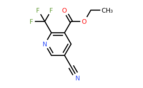 1245915-87-0 | Ethyl 5-cyano-2-(trifluoromethyl)nicotinate