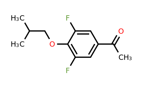1246289-00-8 | 1-(3,5-Difluoro-4-isobutoxyphenyl)ethanone