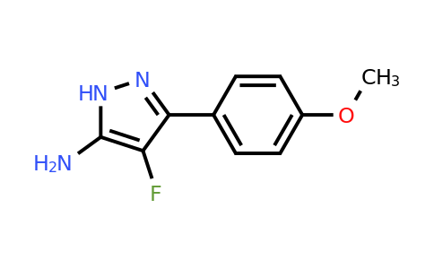 5-Amino-4-fluoro-3-(4-methoxyphenyl)-1H-pyrazole