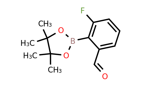1246633-34-0 | 3-Fluoro-2-(tetramethyl-1,3,2-dioxaborolan-2-yl)benzaldehyde