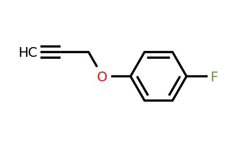 124700-26-1 | 1-Fluoro-4-(prop-2-yn-1-yloxy)benzene