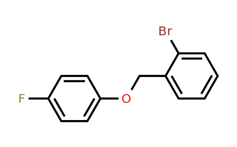 1247490-36-3 | 1-Bromo-2-((4-fluorophenoxy)methyl)benzene