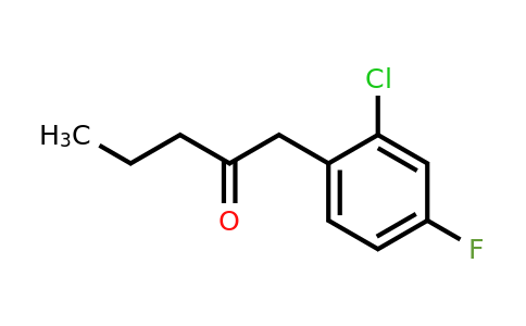 1247571-49-8 | 1-(2-Chloro-4-fluorophenyl)pentan-2-one
