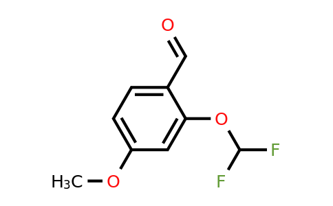 1247613-99-5 | 2-Difluoromethoxy-4-methoxybenzaldehyde