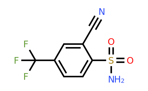 1248024-54-5 | 2-Cyano-4-(trifluoromethyl)benzenesulfonamide