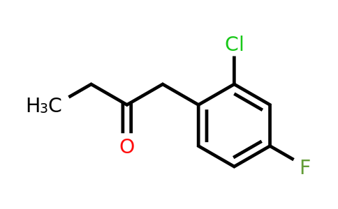 1248619-92-2 | 1-(2-Chloro-4-fluorophenyl)butan-2-one
