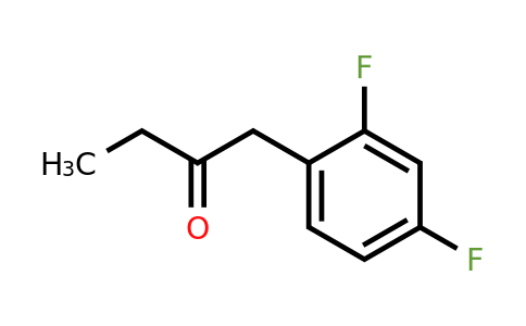 1249358-79-9 | 1-(2,4-Difluorophenyl)butan-2-one