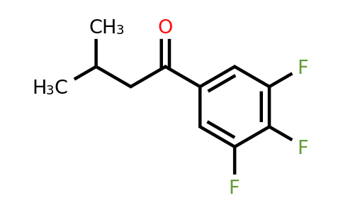 1249489-20-0 | 3-Methyl-1-(3,4,5-trifluorophenyl)butan-1-one