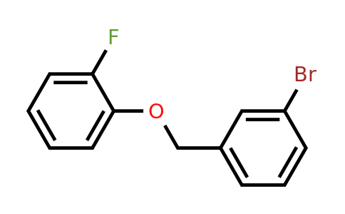 1249718-61-3 | 1-((3-Bromobenzyl)oxy)-2-fluorobenzene