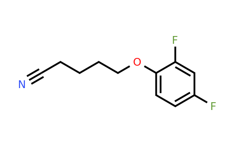 1249839-96-0 | 5-(2,4-Difluorophenoxy)pentanenitrile