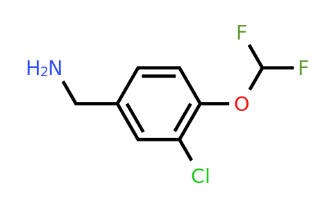 1249925-84-5 | 3-Chloro-4-(difluoromethoxy)benzylamine