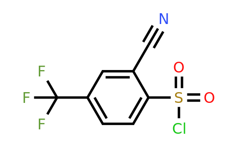 1249999-95-8 | 2-Cyano-4-(trifluoromethyl)benzenesulfonylchloride