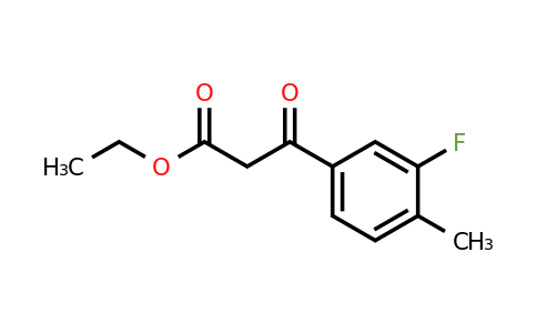 1250249-33-2 | Ethyl 3-(3-fluoro-4-methylphenyl)-3-oxopropanoate