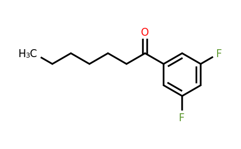 1250647-44-9 | 1-(3,5-Difluorophenyl)heptan-1-one