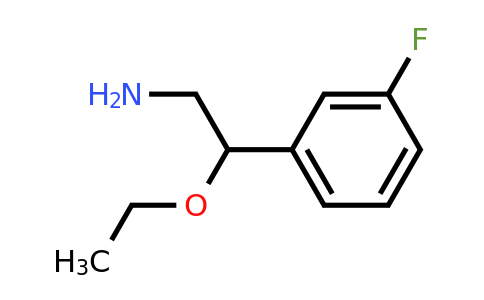1250820-72-4 | 2-Ethoxy-2-(3-fluorophenyl)ethanamine