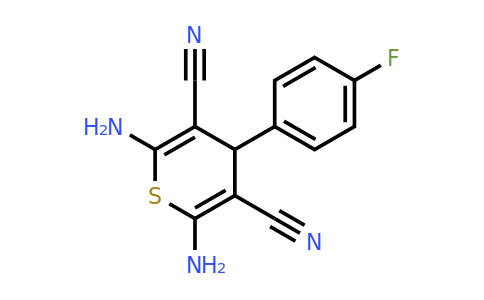 125240-16-6 | 2,6-Diamino-4-(4-fluorophenyl)-4H-thiopyran-3,5-dicarbonitrile
