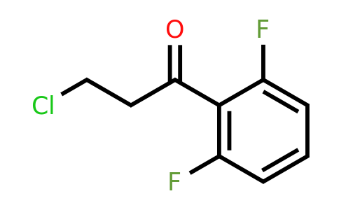 1252665-85-2 | 3-Chloro-2',6'-difluoropropiophenone