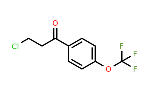 1252665-94-3 | 3-Chloro-4'-(trifluoromethoxy)propiophenone