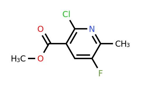 1253383-90-2 | Methyl 2-Chloro-5-fluoro-6-methylnicotinate