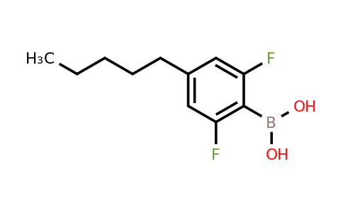 125369-58-6 | (2,6-Difluoro-4-pentylphenyl)boronic acid