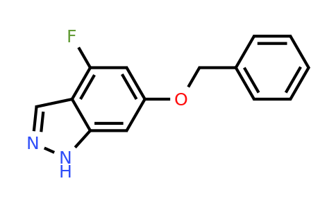 1253792-35-6 | 6-(Benzyloxy)-4-fluoro-1H-indazole
