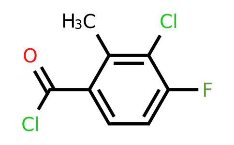 1254073-57-8 | 3-Chloro-4-fluoro-2-methylbenzoyl chloride