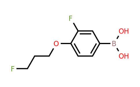 1254118-57-4 | (3-fluoro-4-(3-fluoropropoxy)phenyl)boronic acid