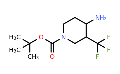 1255098-67-9 | tert-butyl 4-amino-3-(trifluoromethyl)piperidine-1-carboxylate