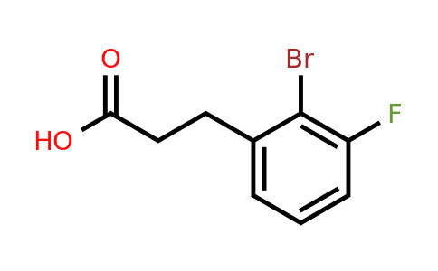 1255209-05-2 | 3-(2'-Bromo-3'-fluorophenyl)propionic acid