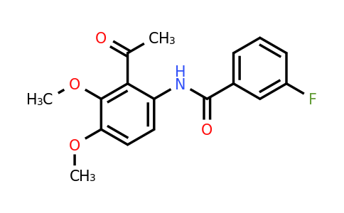 1256037-07-6 | N-(2-Acetyl-3,4-dimethoxyphenyl)-3-fluorobenzamide