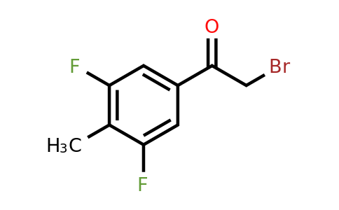 1256353-02-2 | 3',5'-Difluoro-4'-methylphenacyl bromide