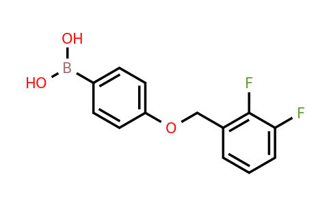 1256355-76-6 | (4-((2,3-Difluorobenzyl)oxy)phenyl)boronic acid