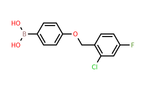 1256355-86-8 | (4-((2-Chloro-4-fluorobenzyl)oxy)phenyl)boronic acid