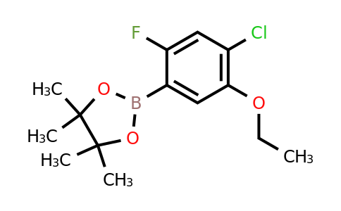 1256360-15-2 | 2-(4-Chloro-5-ethoxy-2-fluorophenyl)-4,4,5,5-tetramethyl-1,3,2-dioxaborolane