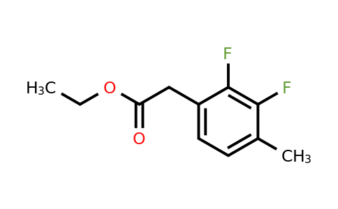 1256466-18-8 | Ethyl 2,3-difluoro-4-methylphenylacetate