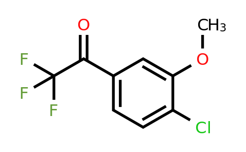1256470-62-8 | 1-(4-Chloro-3-methoxyphenyl)-2,2,2-trifluoroethanone