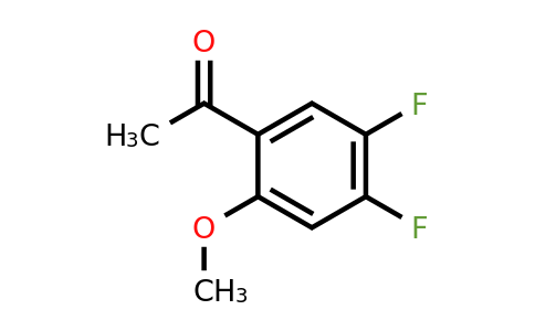 1256477-94-7 | 4',5'-Difluoro-2'-methoxyacetophenone
