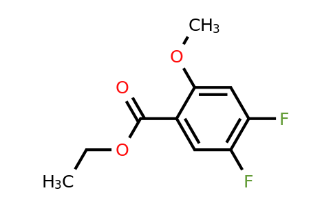 1256479-17-0 | Ethyl 4,5-difluoro-2-methoxybenzoate