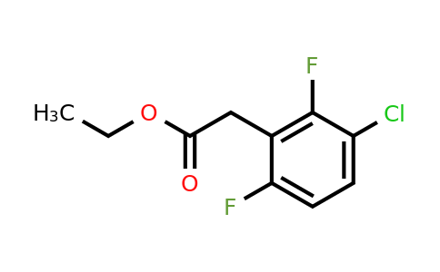 1256479-72-7 | Ethyl 3-chloro-2,6-difluorophenylacetate