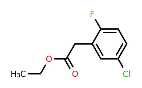 1256481-71-6 | Ethyl 2-(5-chloro-2-fluorophenyl)acetate