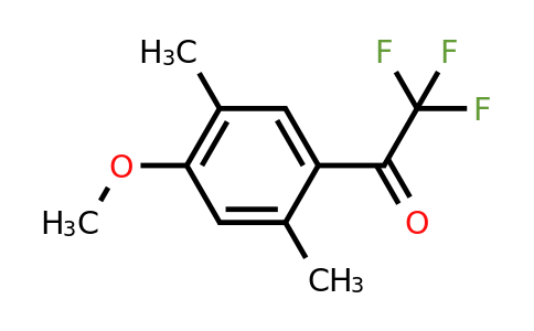 1256482-58-2 | 2,2,2-Trifluoro-1-(4-methoxy-2,5-dimethylphenyl)ethanone