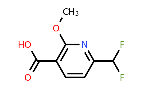 1256788-66-5 | 6-(Difluoromethyl)-2-methoxypyridine-3-carboxylic acid