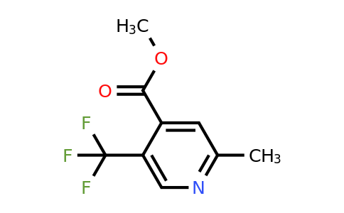 Methyl 2-methyl-5-(trifluoromethyl)pyridine-4-carboxylate