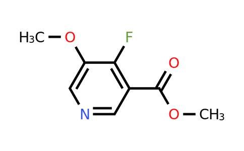 1256822-49-7 | Methyl 4-fluoro-5-methoxynicotinate